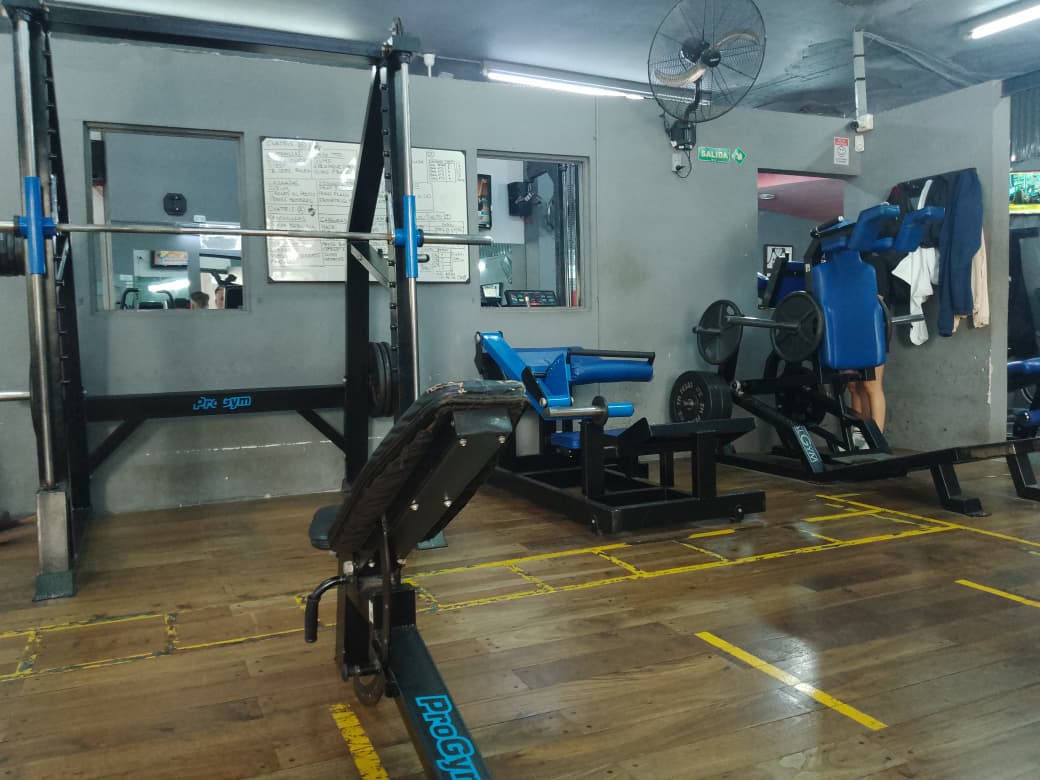Área de entrenamiento Sprint Gimnasio